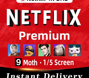 Обложка Netflix Premium 9 месяцев ULTRA HD Аккаунт ✅ ГАРАНТИЯ