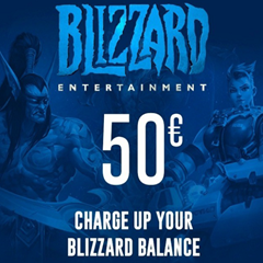 BLIZZARD GIFT CARD 50 EUR ✅КЛЮЧ BATTLE.NET🔑