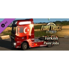 Euro Truck Simulator 2 - Turkish Paint Jobs Pack 💎 DLC