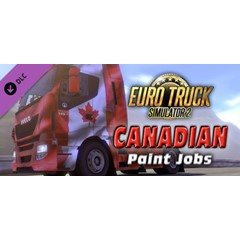 Euro Truck Simulator 2 - Canadian Paint Jobs Pack 💎DLC