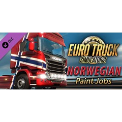 Euro Truck Simulator 2 - Norwegian Paint Jobs Pack💎DLC