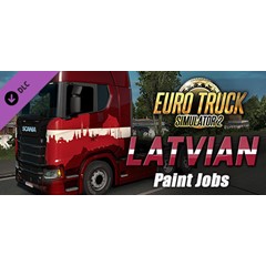 Euro Truck Simulator 2 - Latvian Paint Jobs Pack 💎 DLC