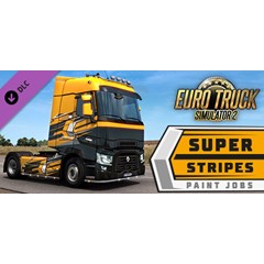 Euro Truck Simulator 2 - Super Stripes Paint Jobs Pack