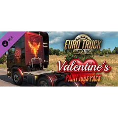 Euro Truck Simulator 2 - Valentine&acute;s Paint Jobs Pack💎