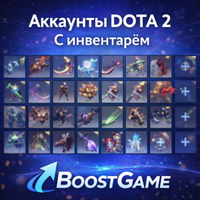 DOTA 2 аккаунт от 7 до 999 предметов・СМЕНА ДАННЫХ・
