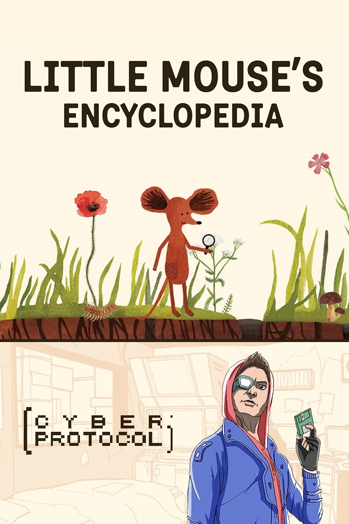 Little Mouse's Encyclopedia + Cyber Protocol/Xbox