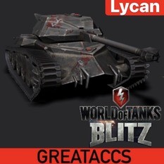 Обложка World of Tanks Blitz Премиум Ликан / Лучший прем EU