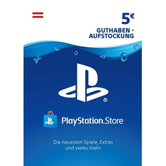 PLAYSTATION NETWORK (PSN) - 5€ EUR (AT , AUSTRIA) 🎁