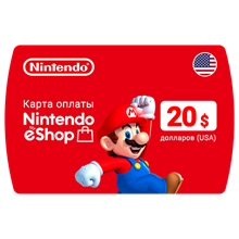 🚀AUTO Nintendo eShop Gift Card 20*25*50*100 Switch USD - irongamers.ru
