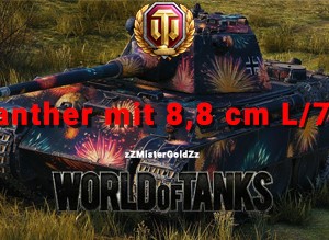 Обложка WoT Ru аккаунт с Panther mit 8,8 cm L/71