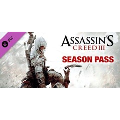 Assassin&acute;s Creed III - Season Pass STEAM Gift - RU/CIS