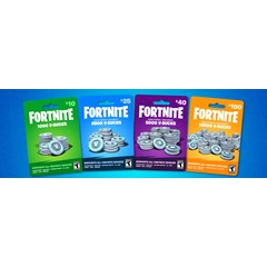 ⚡️FORTNITE 1000 - 2800 - 5000 - 13500 V-BUCKS EPIC