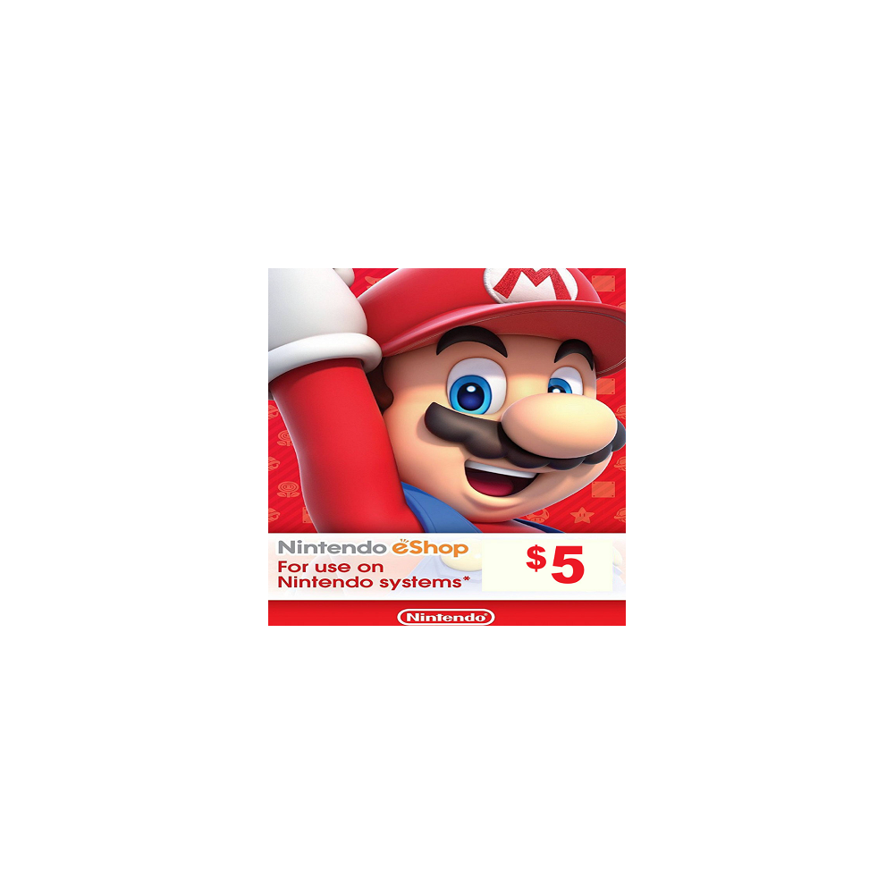 Купить аккаунт NINTENDO ESHOP CARD 5$ USD (USA) дешево за 899
