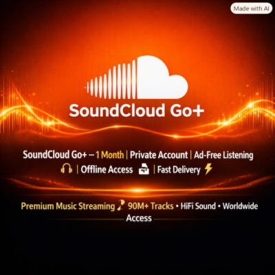 🎵🔥 SoundCloud Go+ | 1 месяц личный аккаунт 🎧 | Мгновенная доставка ⚡ Скидка 90%✅