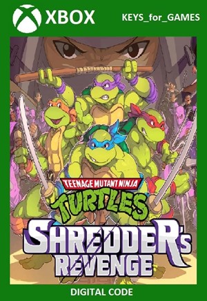 Обложка ✅🔑Teenage Mutant Ninja Turtles Shredder's Revenge XBOX