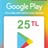 Google Play gift card 25TL(Турция)