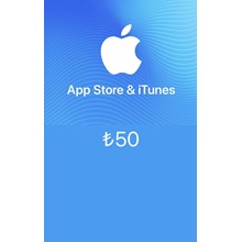 App Store&iTunes Gift Card 50 TL (Turkey)