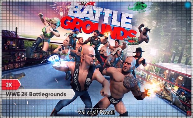 Обложка 💠 WWE 2K Battlegrounds (PS4/PS5/EN) (Аренда от 3 дней)