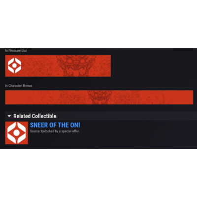 Destiny 2 эмблема - УХМЫЛКА ОНИ