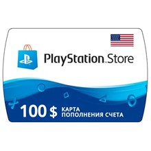 🎮Playstation Network (PSN)   100$🔥(US) [Без комиссии] - irongamers.ru