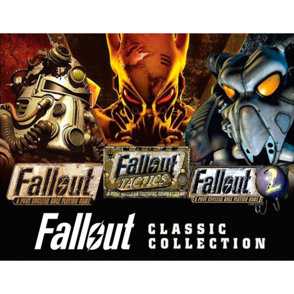 Fallout Classic Collection 3 в 1 (Steam Ключ / РФ+Мир)
