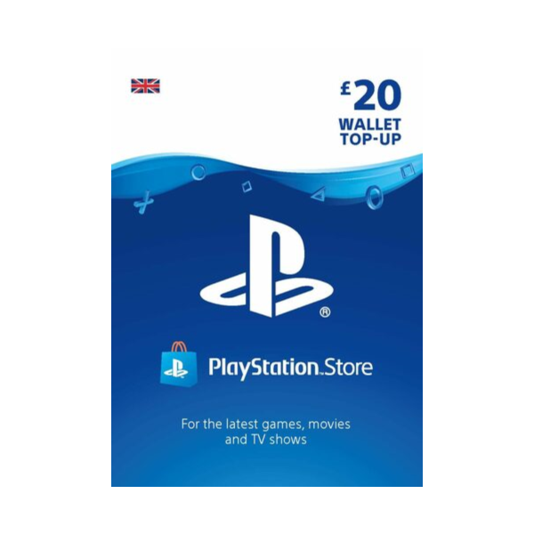 Playstation Network PSN £20 (UK) — без комиссии