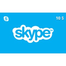 $10 Skype Voucher Original - Global Code -