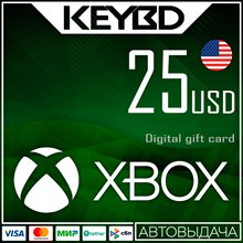 🔰 Xbox Gift Card ✅ 25$ (USA) [No fees]