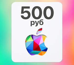 Обложка ✅Подарочная карта iTunes 500 рублей (AppStore/APPLE)✅
