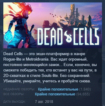 Dead Cells 💎STEAM KEY RU+CIS СТИМ КЛЮЧ ЛИЦЕНЗИЯ