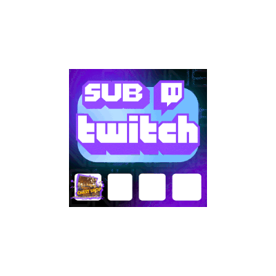 🔮TWITCH SUB | ПОДАРОЧНАЯ ПОДПИСКА | 1-3 УР. | 🔮