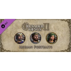 Crusader Kings II: Iberian Portraits 💎 DLC STEAM GIFT