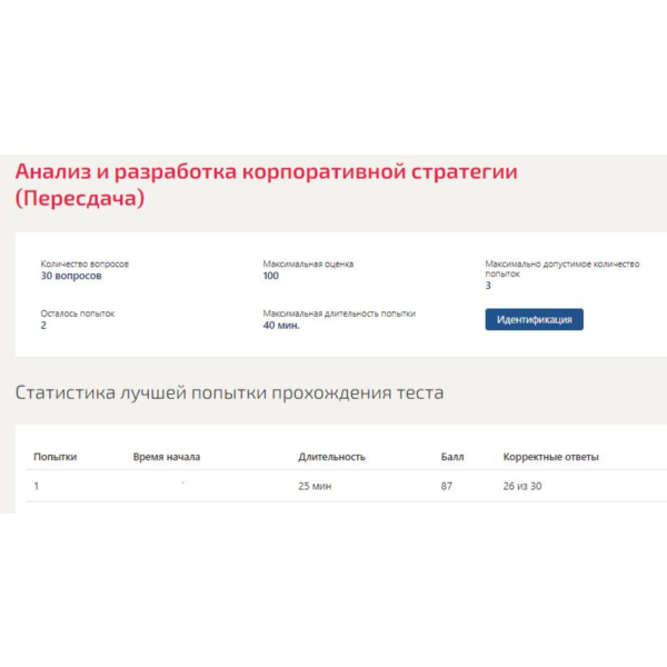 Анализ и разработка корпоративной стратегии Синергия