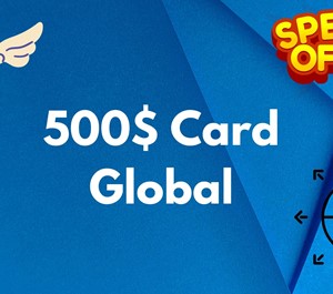 Обложка 💵500$ Card Global🌎All Services/Subscriptions/Others✅