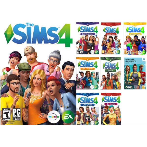 The Sims 4 +20 дополнений|ОНЛАЙН+ Галерея|EA App|ПК/Мак