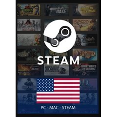 ✅ Подарочная карта кошелька Steam - 5 долларов США 💳0%