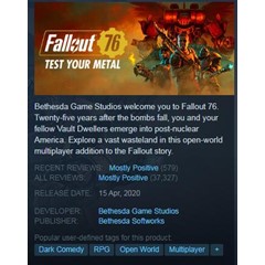 Fallout 76: Steel Dawn Deluxe Edition (Steam Key GLOBAL