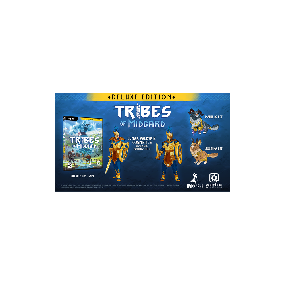 Купить Tribes of Midgard Deluxe Edition Steam Region Free