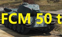 ✅LESTA | FCM 50 t В АНГАРЕ | МИР ТАНКОВ✅