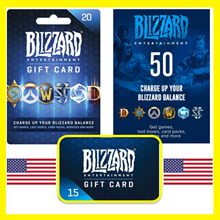 ⭐️GIFT КАРТЫ⭐ 🇺🇸 Battle.net Gift Card 5-200 USD (США)