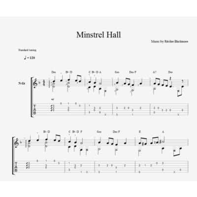 Blackmore´s Night - Minstrel hall