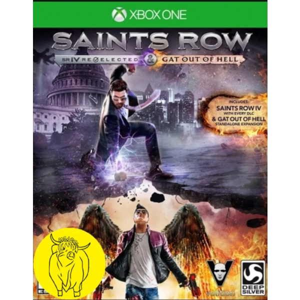 Saints Row IV Re-Elected & Gat out of Hell XBOX Ключ