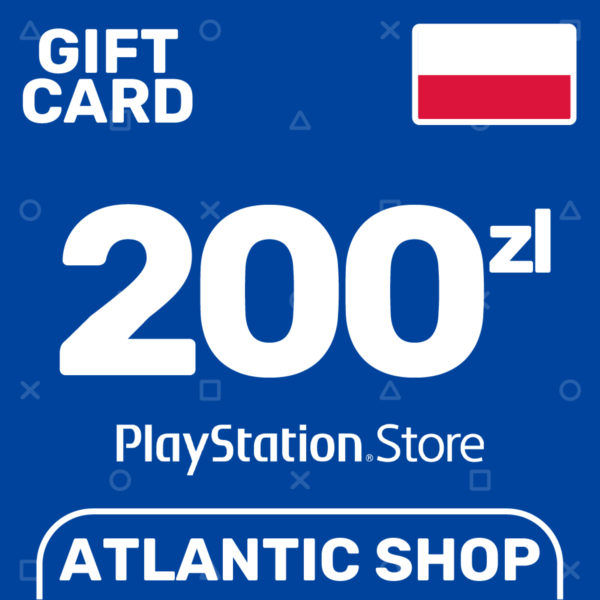 ⭐ Карта Пополнения PSN 200 Злотых (PLN) Польша
