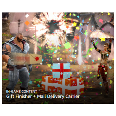 Guild Wars 2: Gift Finisher + Mail Delivery Carrier 🔑