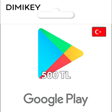🪁Google Play 500 TL🪁Подарочная карта Турция. Код Лир - irongamers.ru