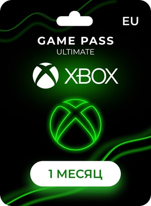 Обложка Xbox Game Pass Ultimate 1 месяц регион EU