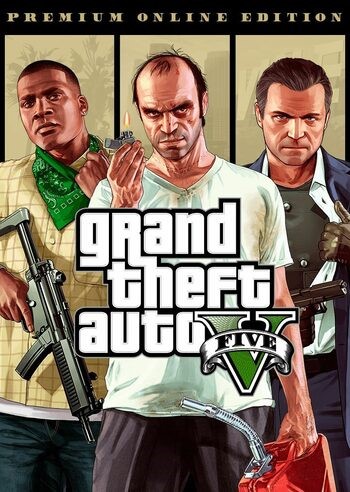 Обложка Grand Theft Auto V: Premium Online Edition Key GLOBAL🔑