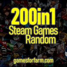 Купить Ключ Рандомный Steam Ключ (200 разных игр!)