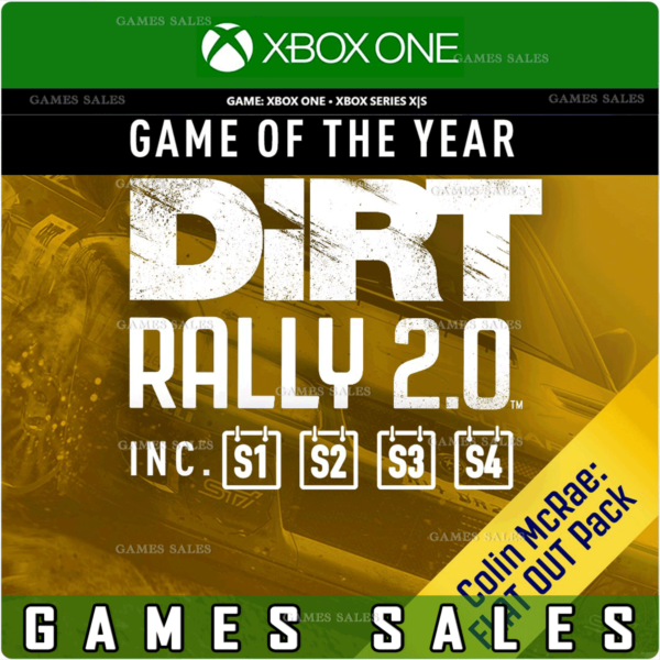 DIRT RALLY 2.0 GAME OF THE YEAR EDITION XBOX ONE|XS КЛЮЧ