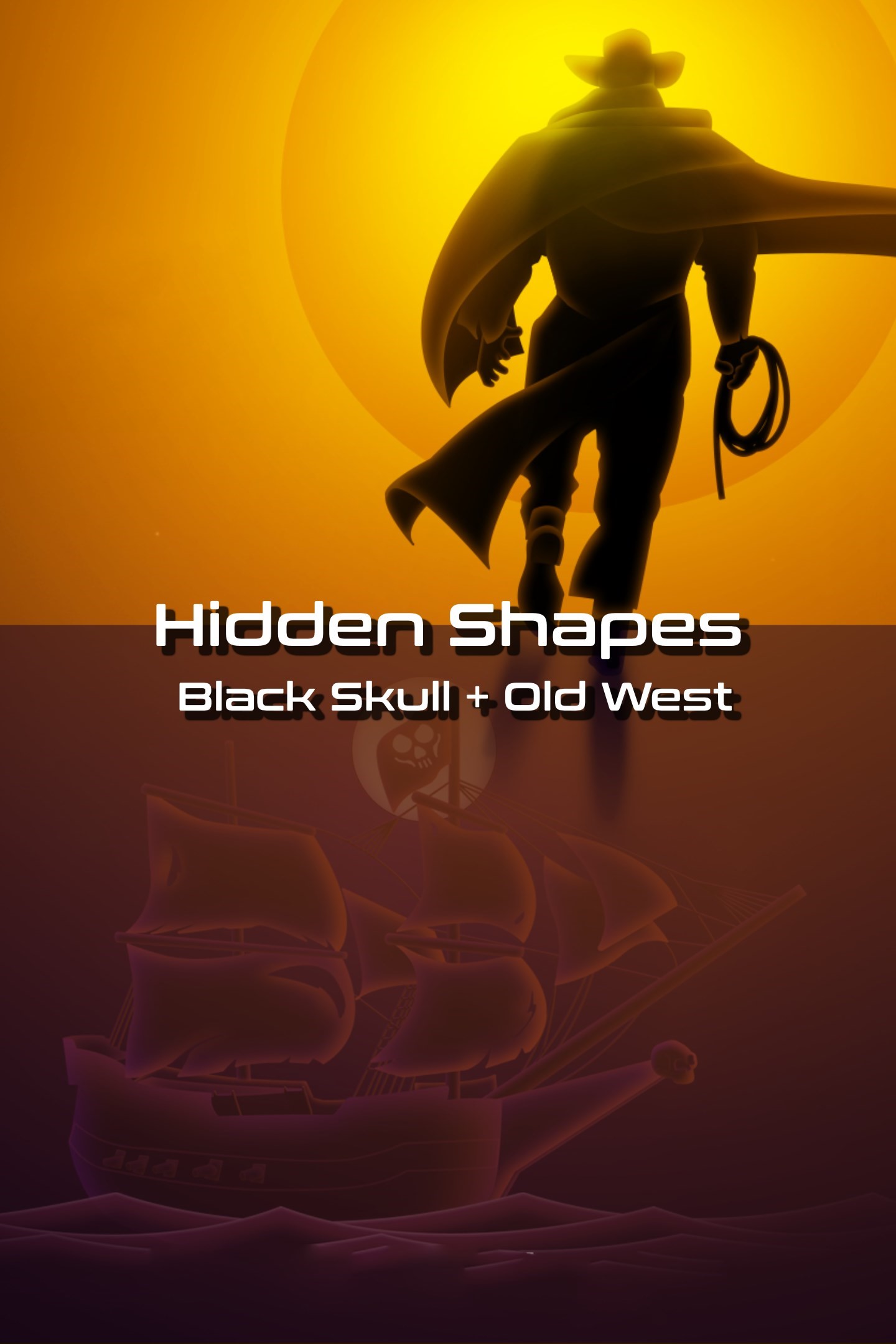 Hidden Shapes: Black Skull + Old West/Xbox